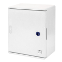 POLYESTER ENCLOSURE WITH BLANK DOOR FITTED WITH LOCK - GW46003F