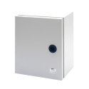 BOARD IN METAL WITH BLANK DOOR FITTED WITH LOCK - GW46031