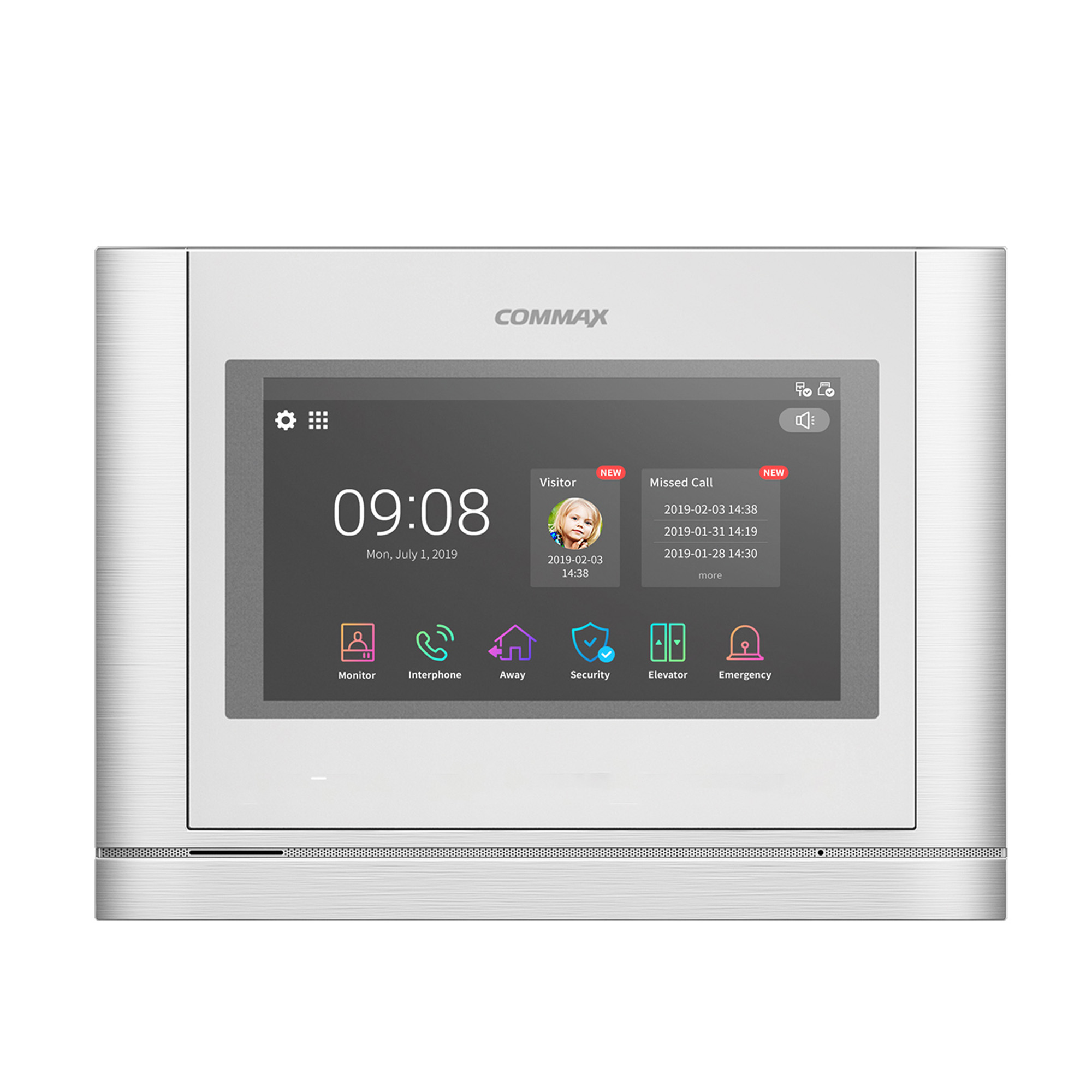 7-inch IP Apartment Video Monitor CIP-710M
