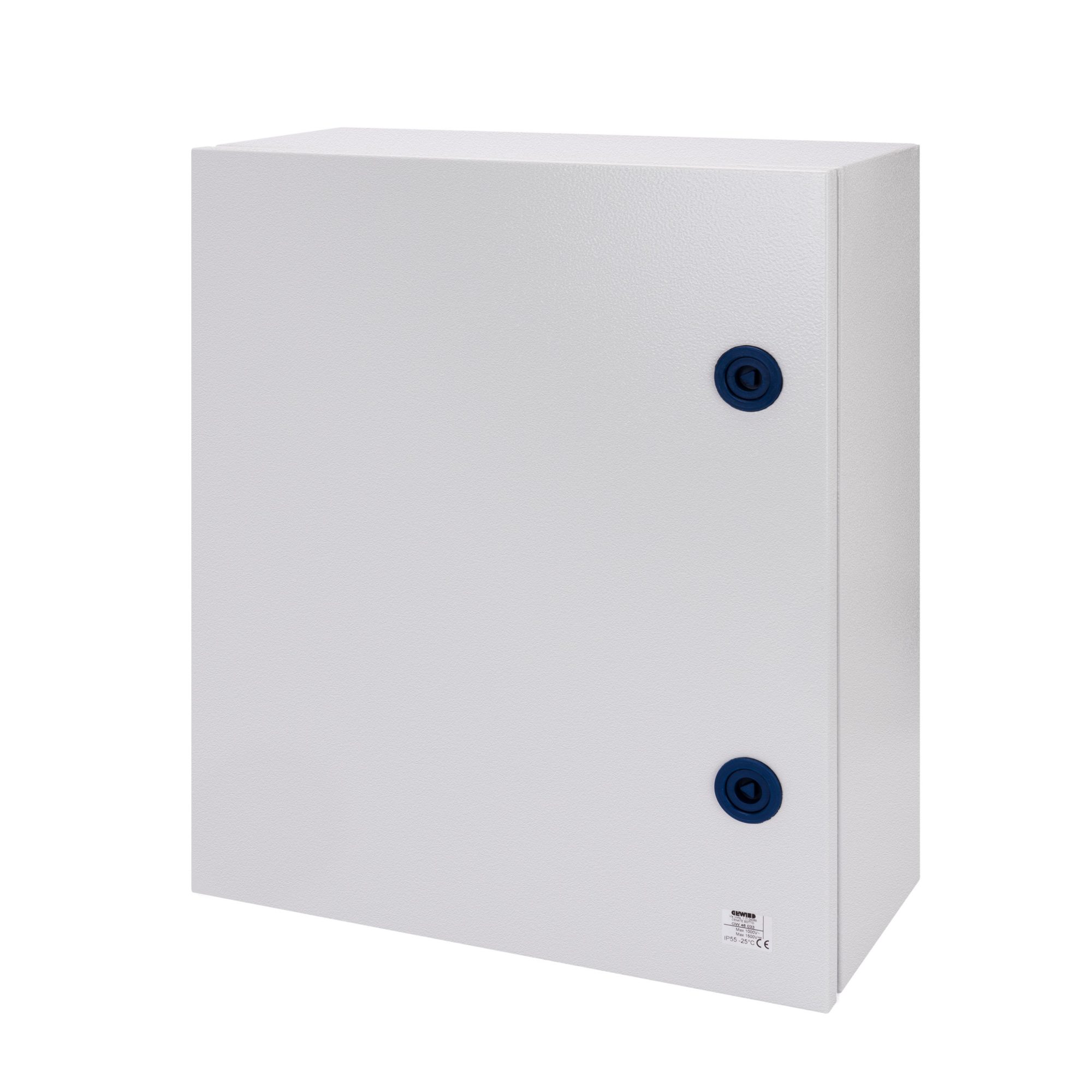 BOARD IN METAL WITH BLANK DOOR FITTED WITH LOCK - GW46037