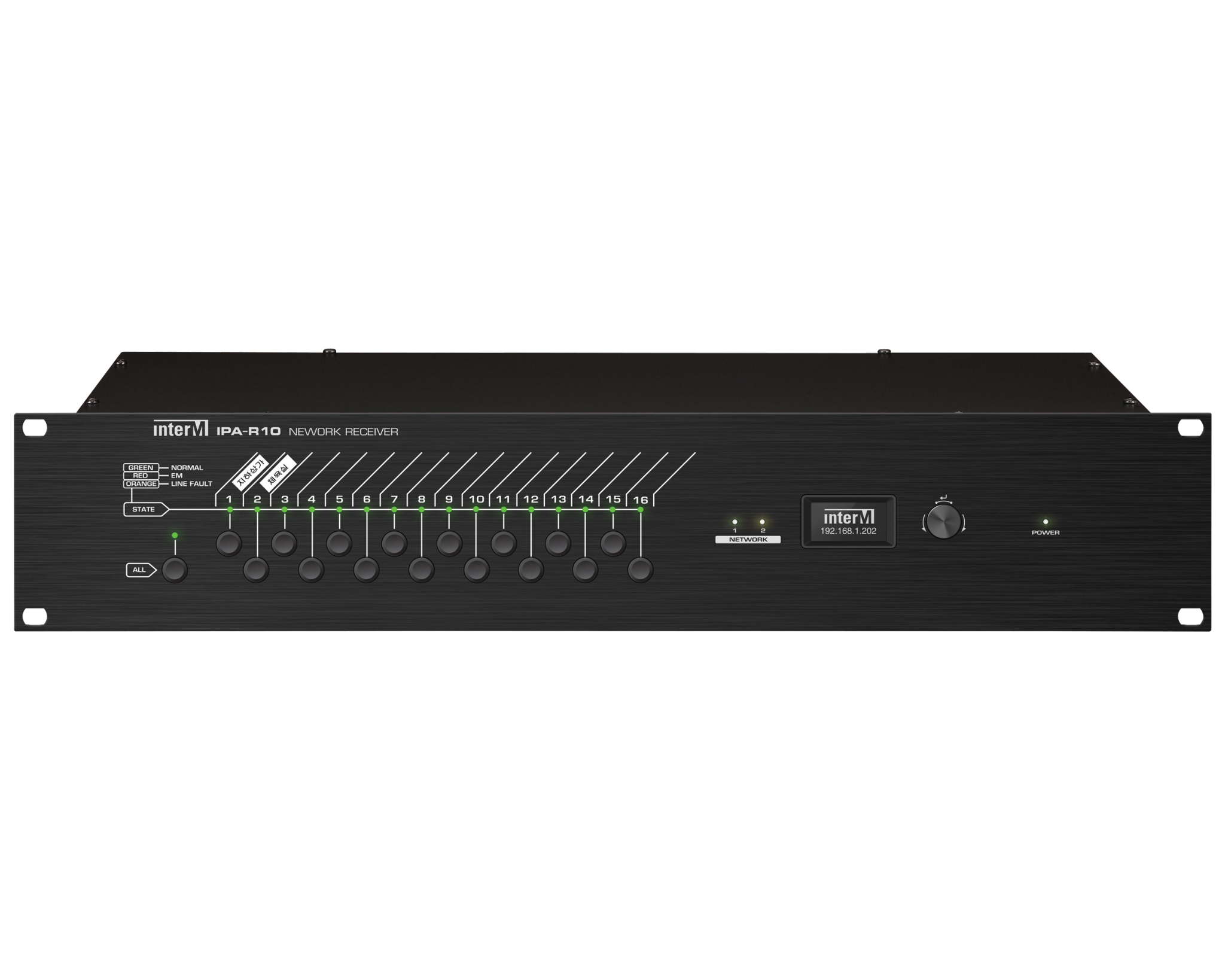 BỘ NHẬN TÍN HIỆU QUA MẠNG IPA-R10