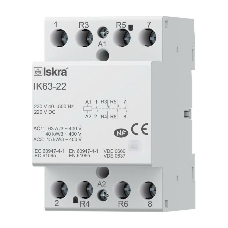 Contactor êm IK63-22 110-220VAC/DC