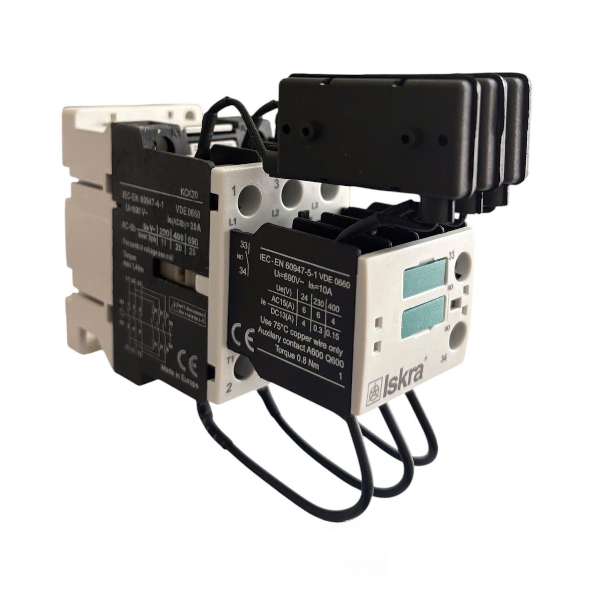 Contactor KCK20-10 230V 50/60Hz