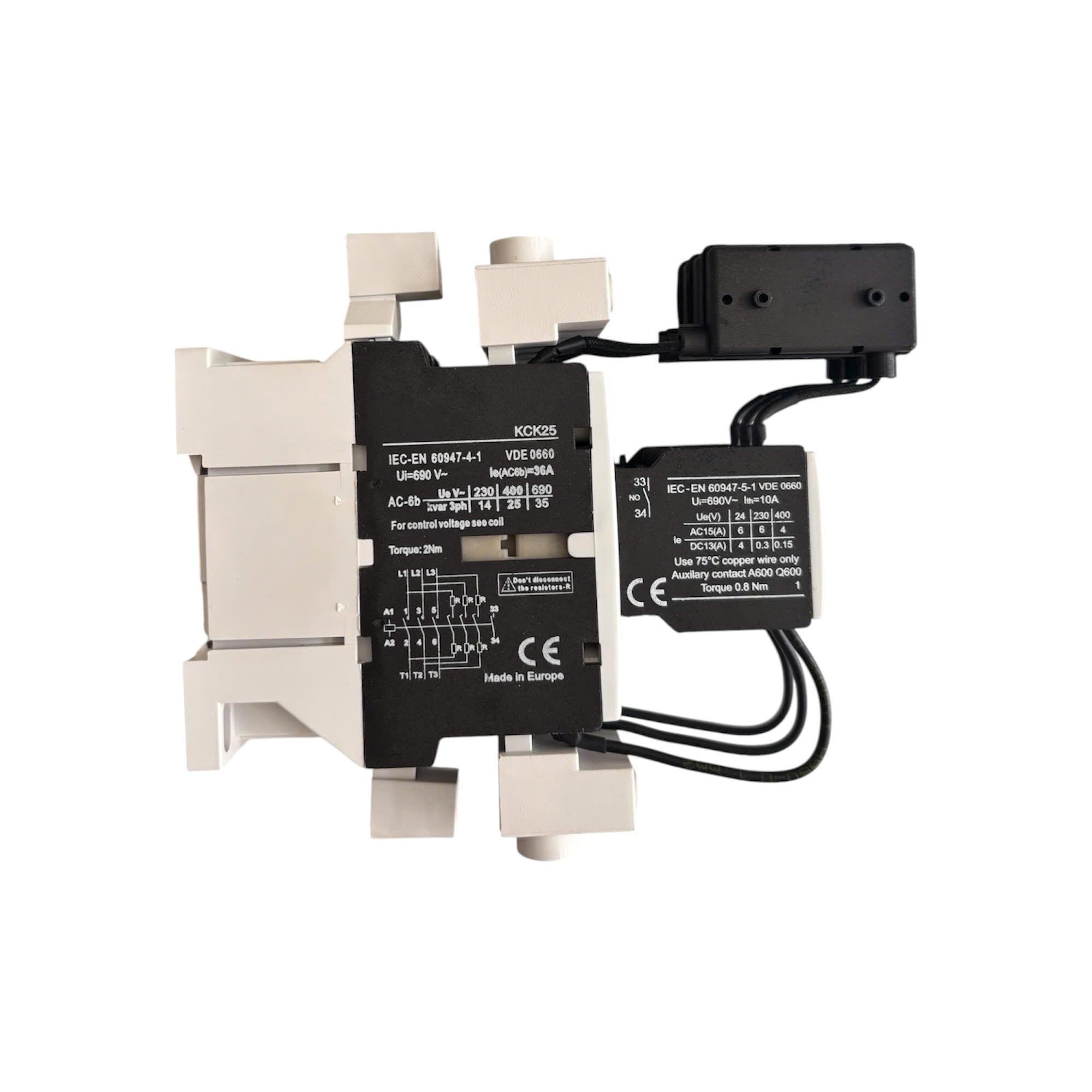 Contactor KCK25-10 230V 50/60Hz