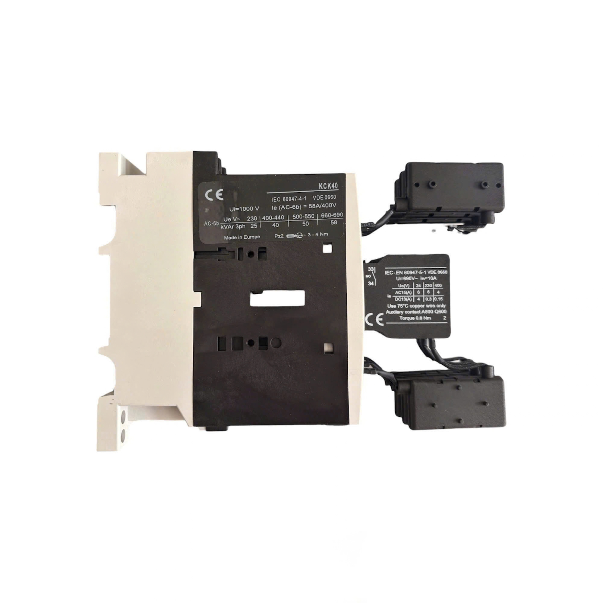 Contactor KCK40-10 230V 50/60Hz