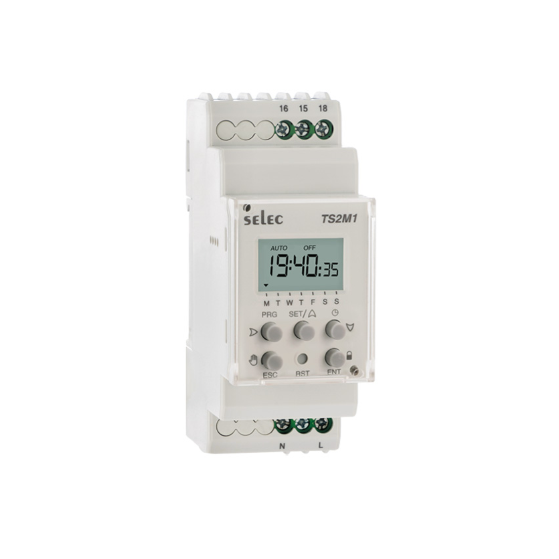 Bộ định thời gian TS2M1-2-16A-230V