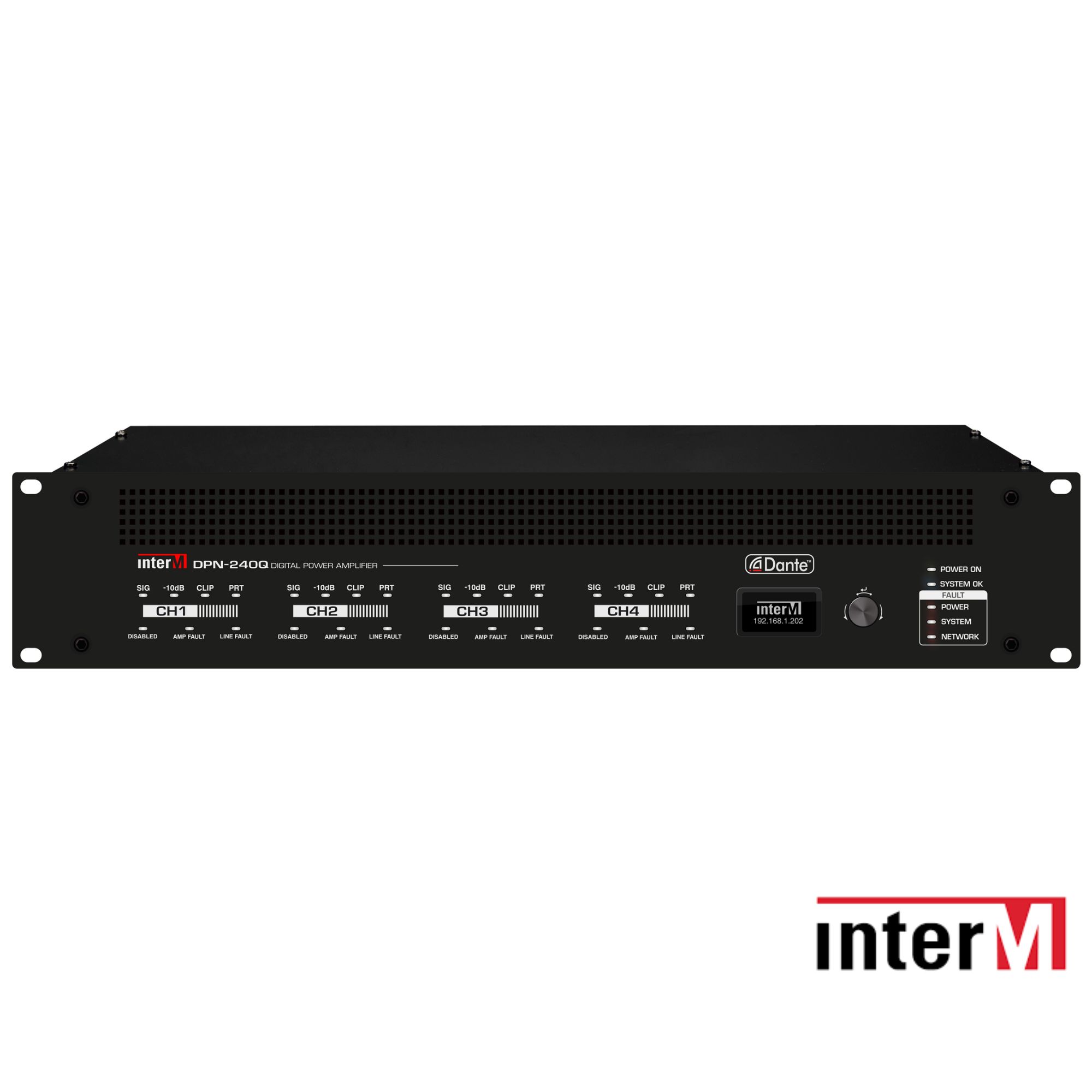 Amply IP 240Wx4CH, DPN-240Q