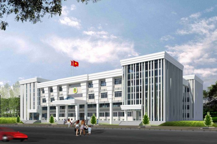 Âm thanh cho tòa nhà Trụ sở Công an Nhà Bè