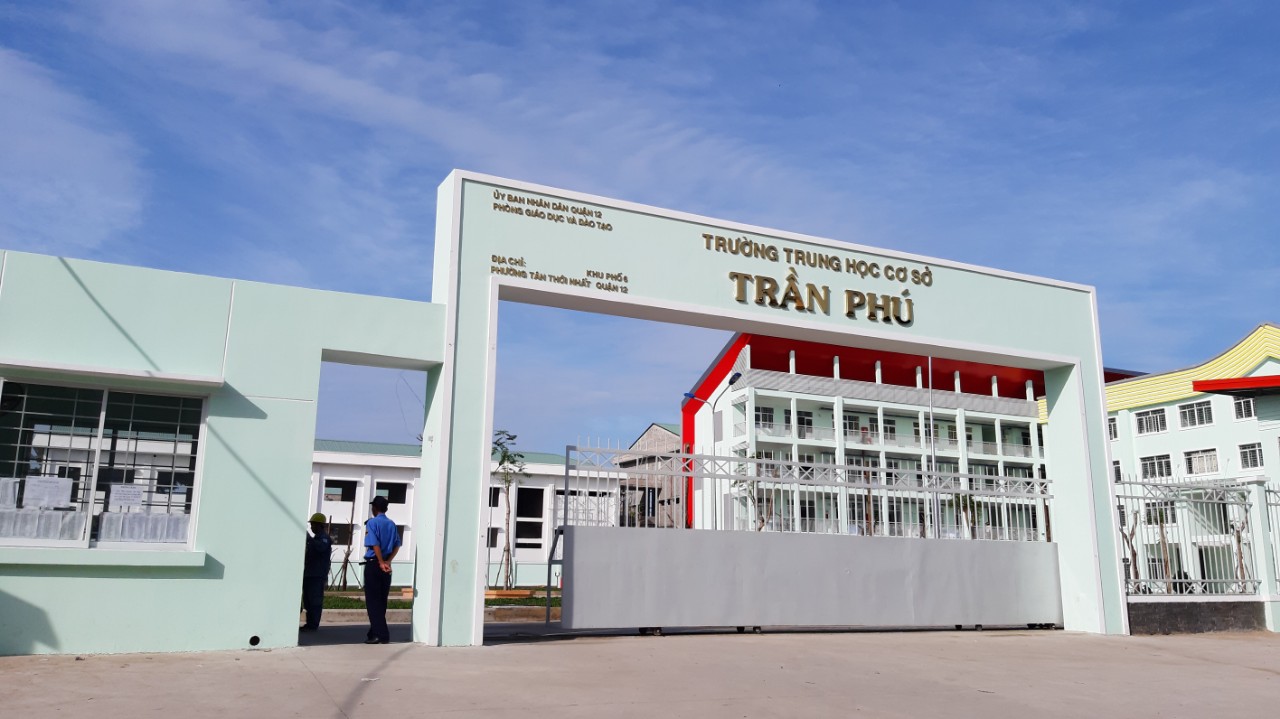 Âm thanh cho trường học - Trường trung học sơ sở Trần Phú - Quận 12
