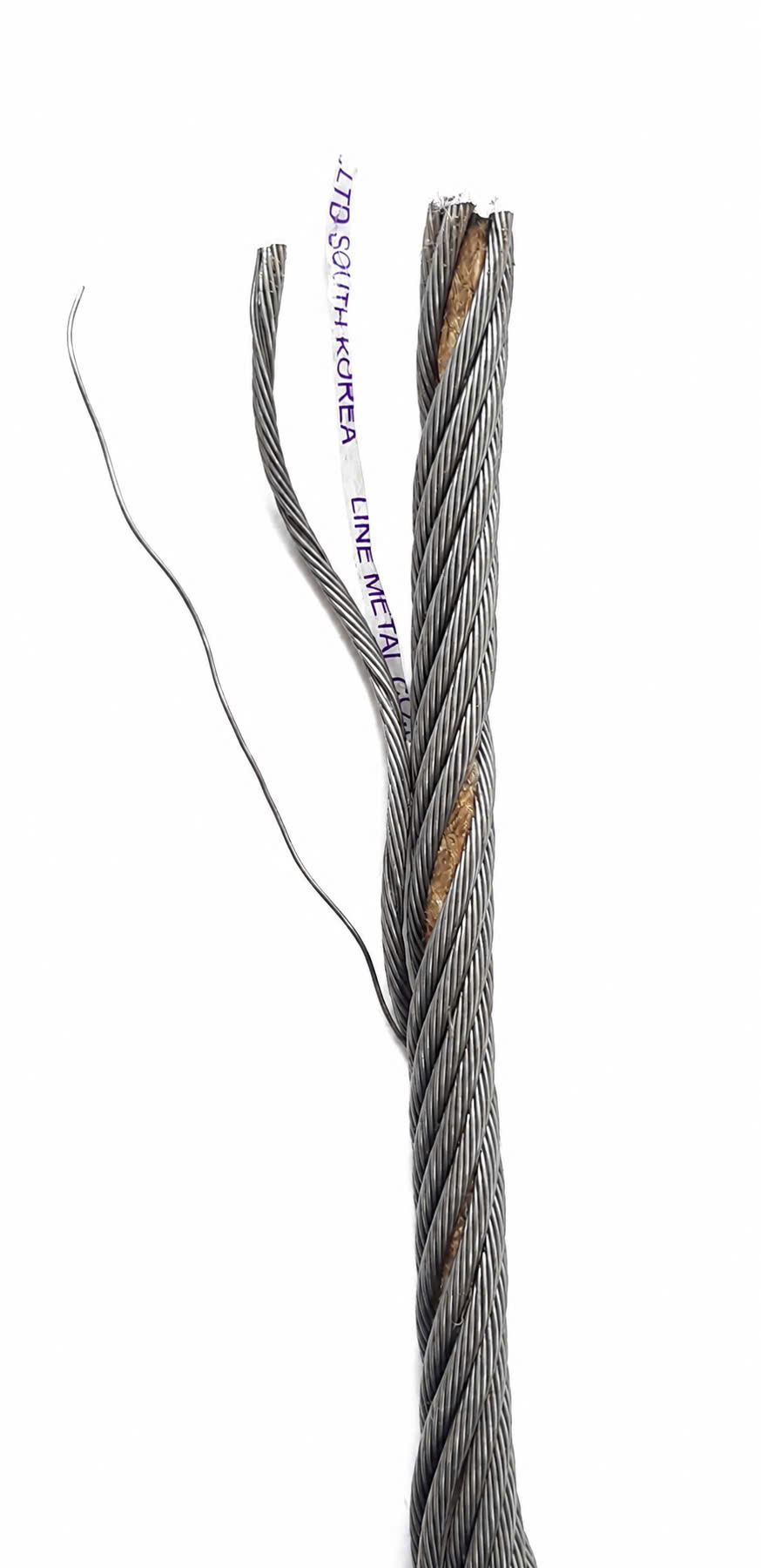 Cáp thép tải thang máy - 8 x S19 + FC Line Metal