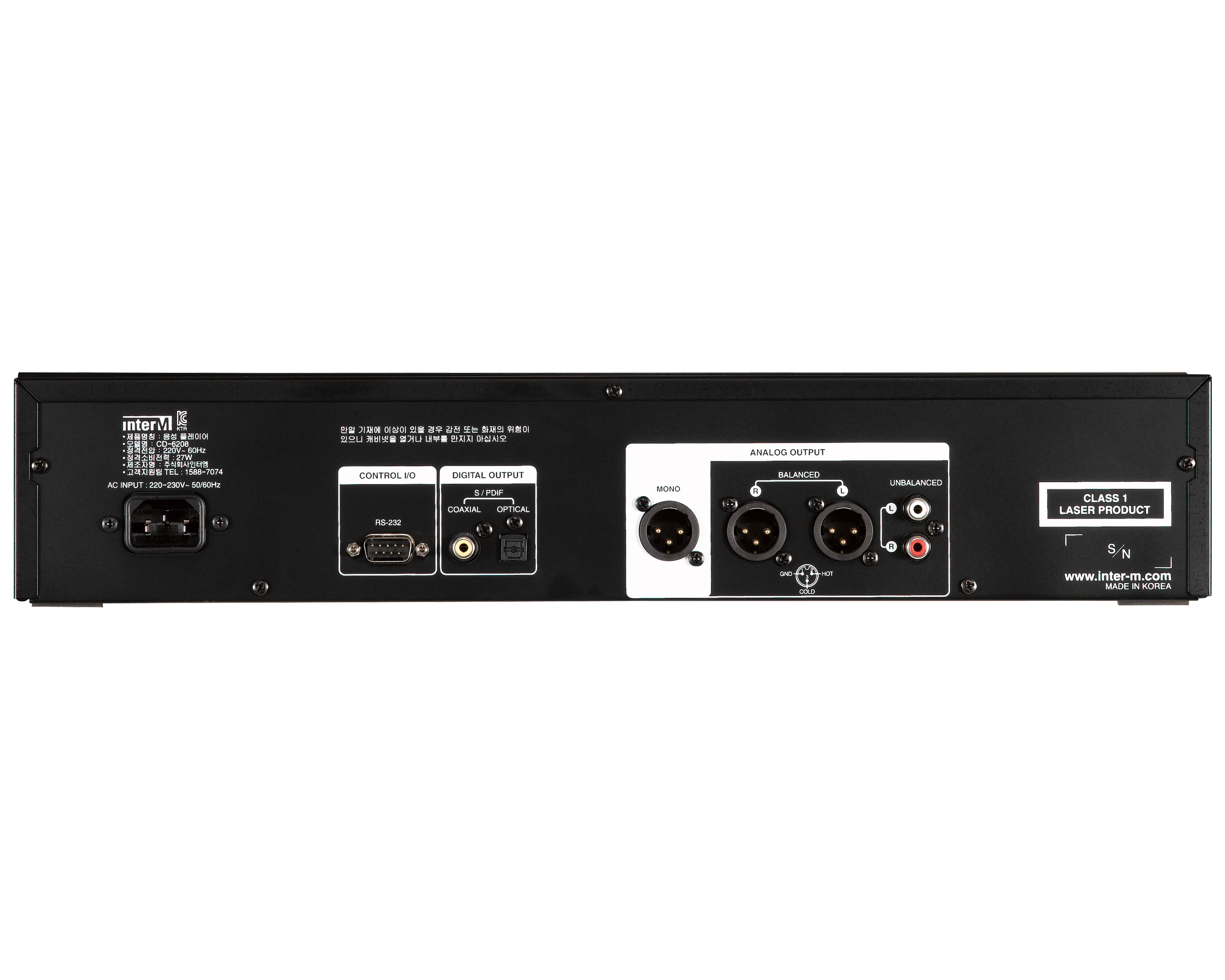 Phát nhạc đa nguồn - CD-6208
