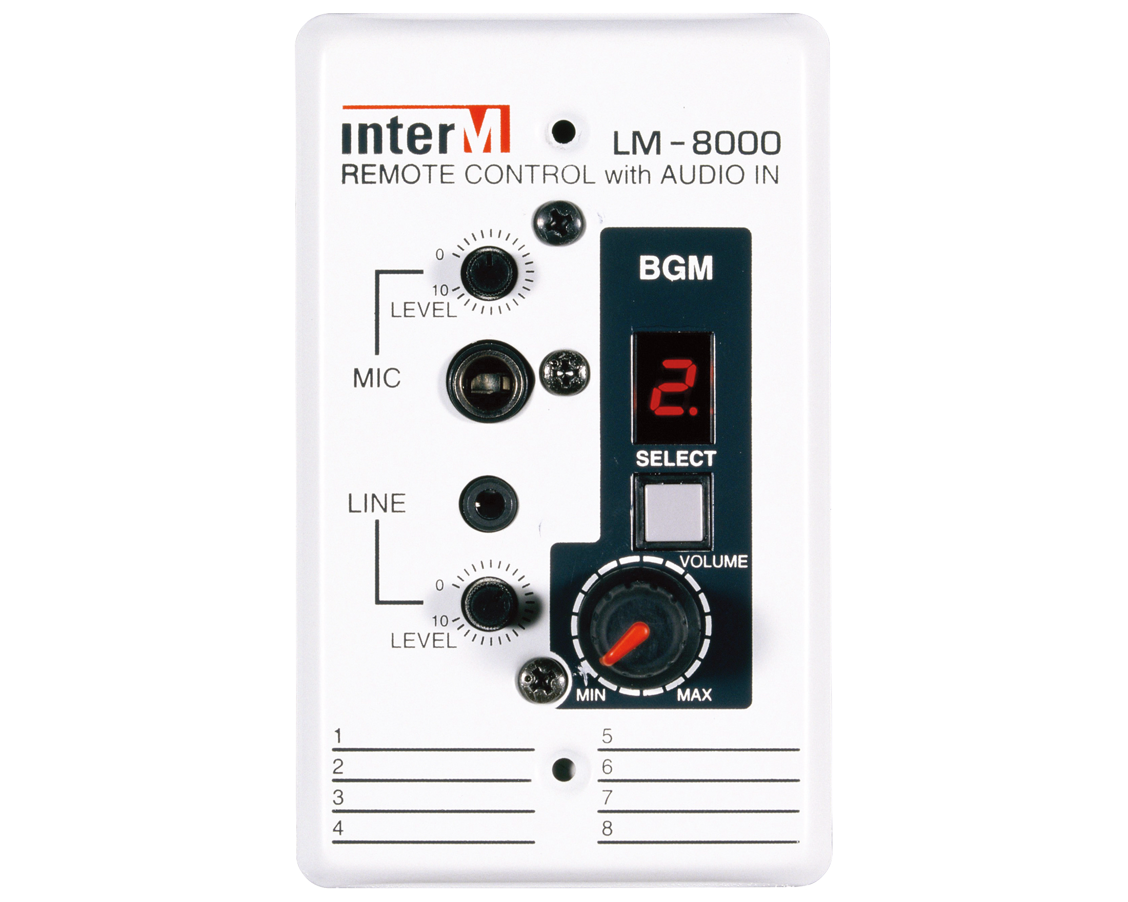 Ngõ vào âm thanh - LM-8000