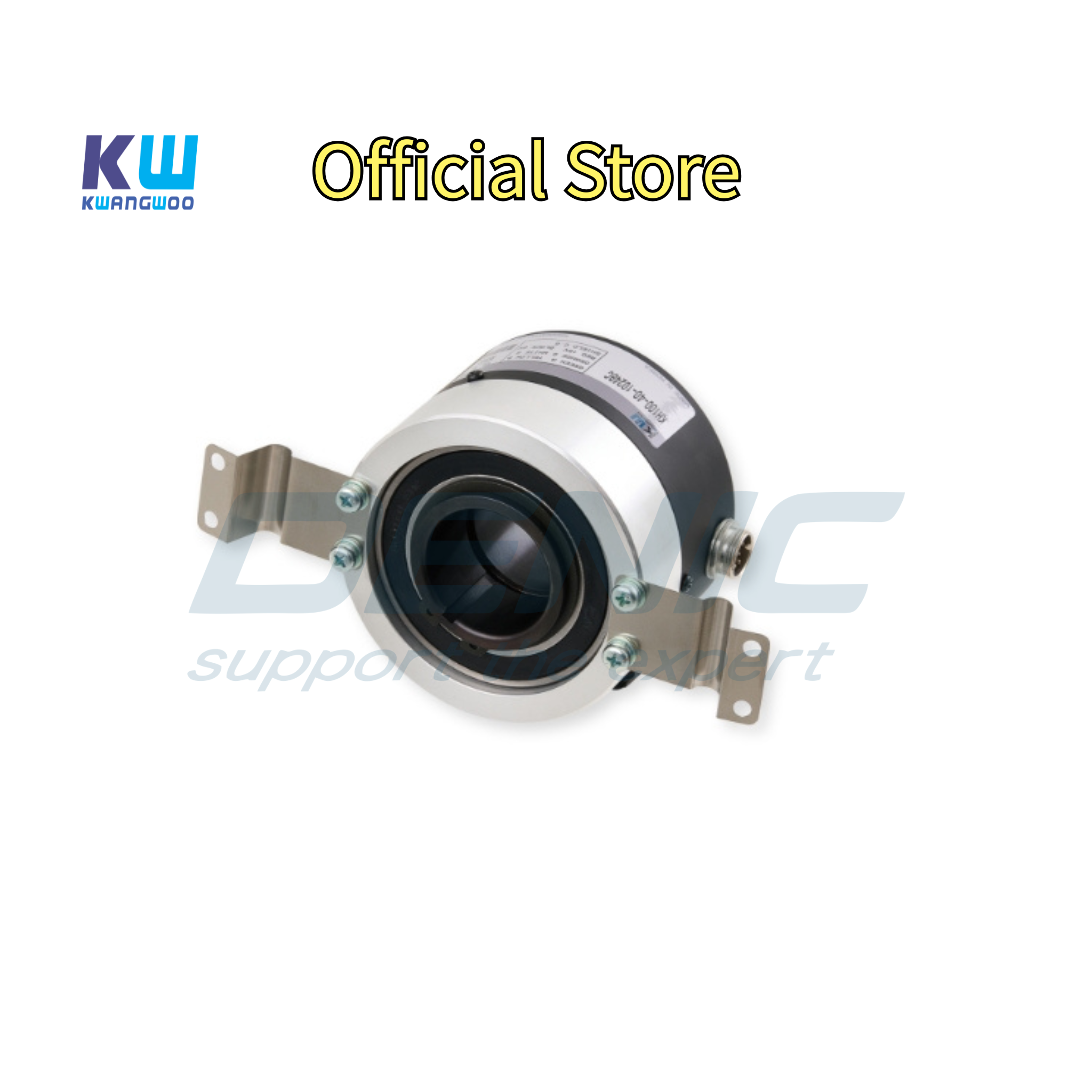 Encoder cốt âm 40, 1024 xung, ngõ ra A,B, Open Collector, nguồn 15VDC