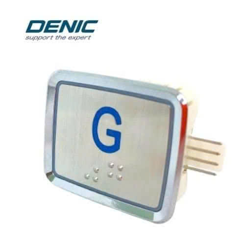BQ Blue Elevator Call Button