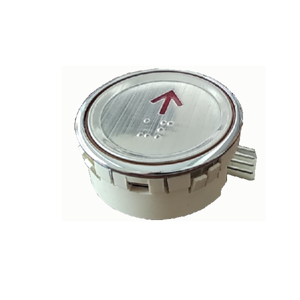 STS-ROUND Red LED Round Elevator Button