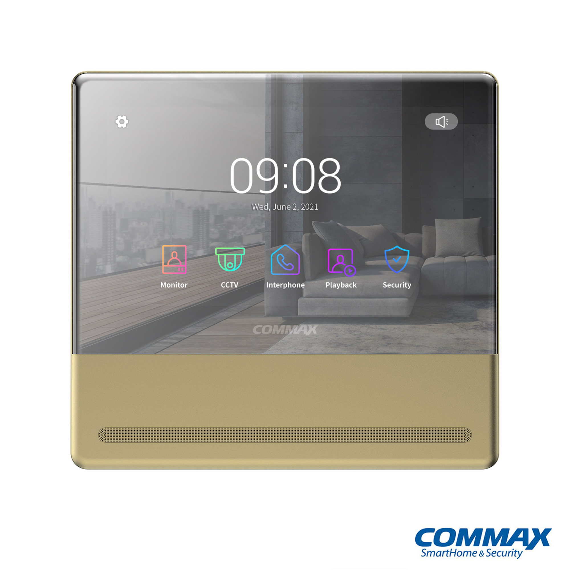 7-inch IP Apartment Video Monitor CDV-70QT