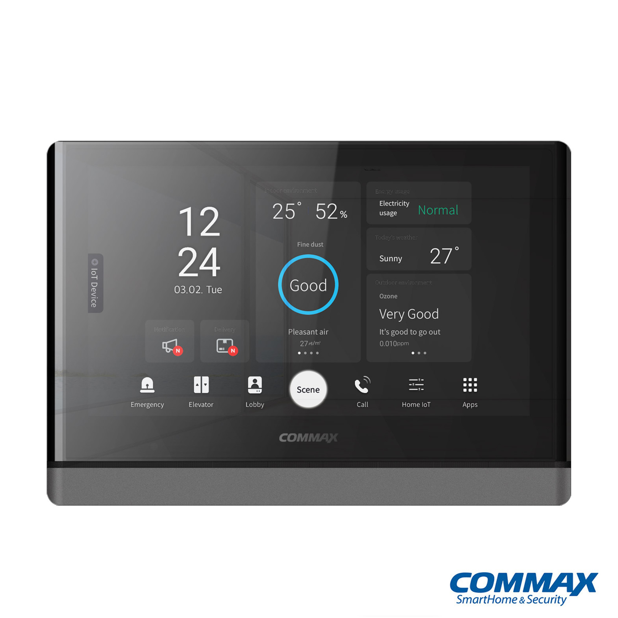 10-inch IP Apartment Video Monitor CIOT-1000YN