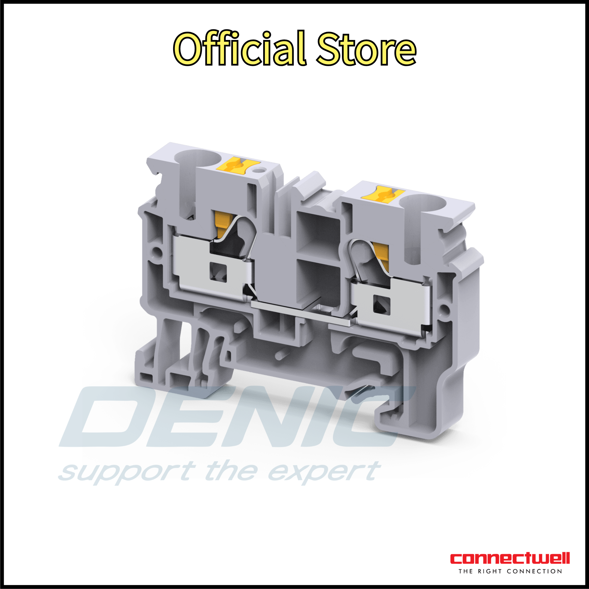 Cầu đấu dây điện (Domino) dạng push in CP6/10