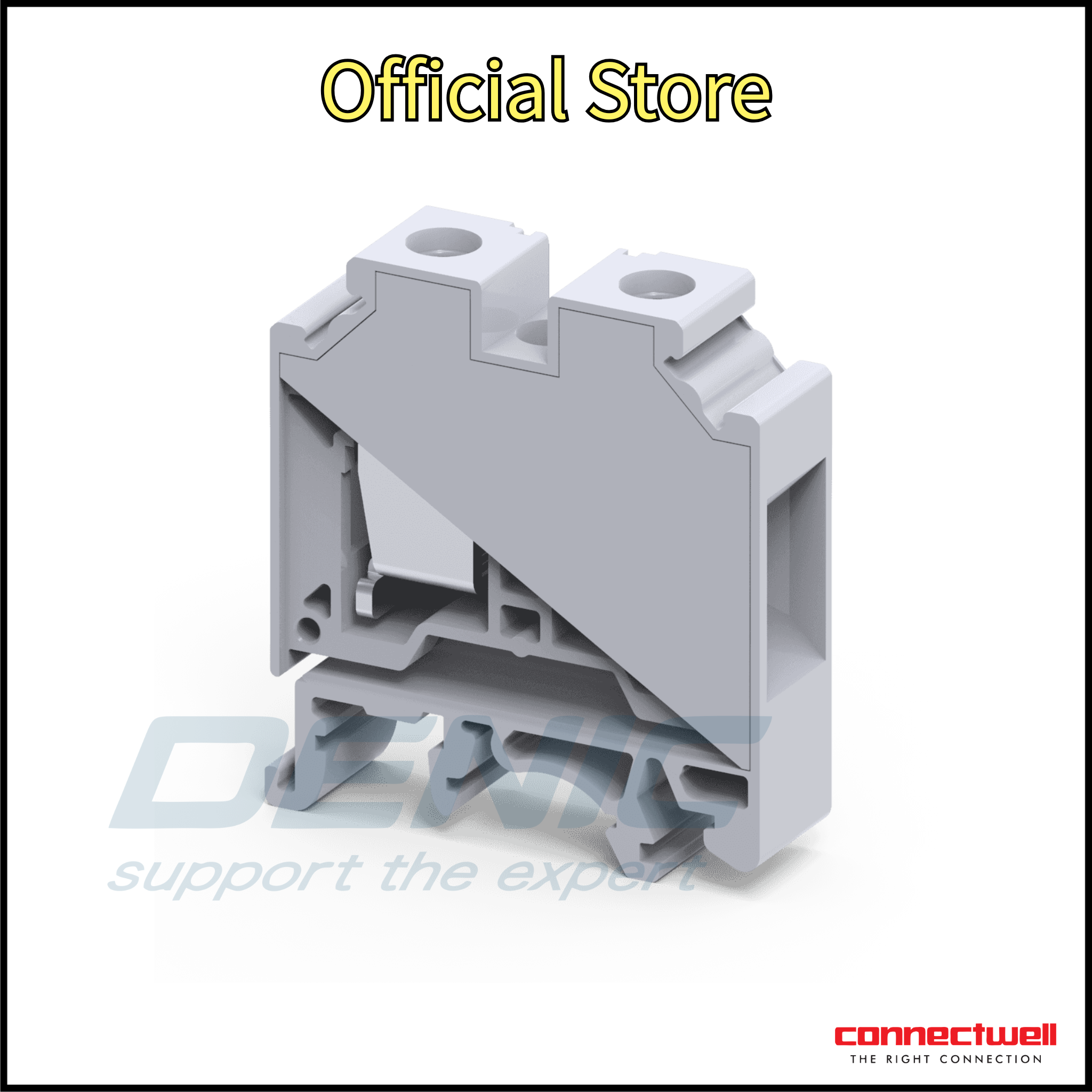 Cầu đấu dây điện (Domino) dạng bắt vít CTS35UN