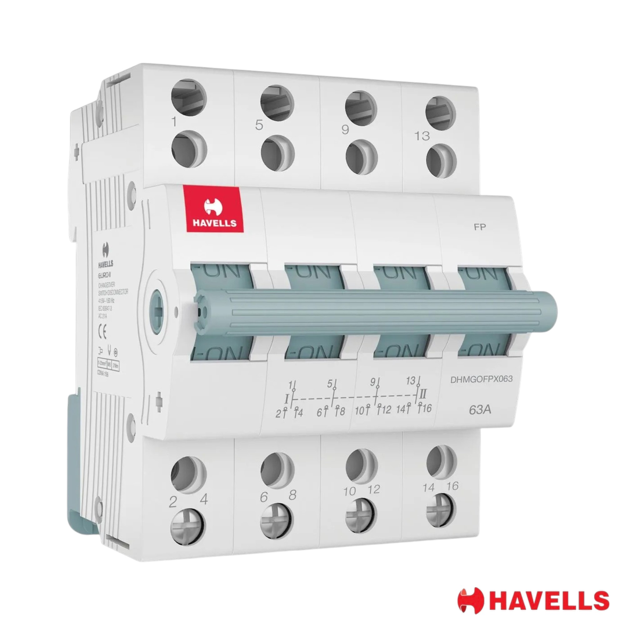 Cầu dao đảo MTS DHMGOFPX063 4P 