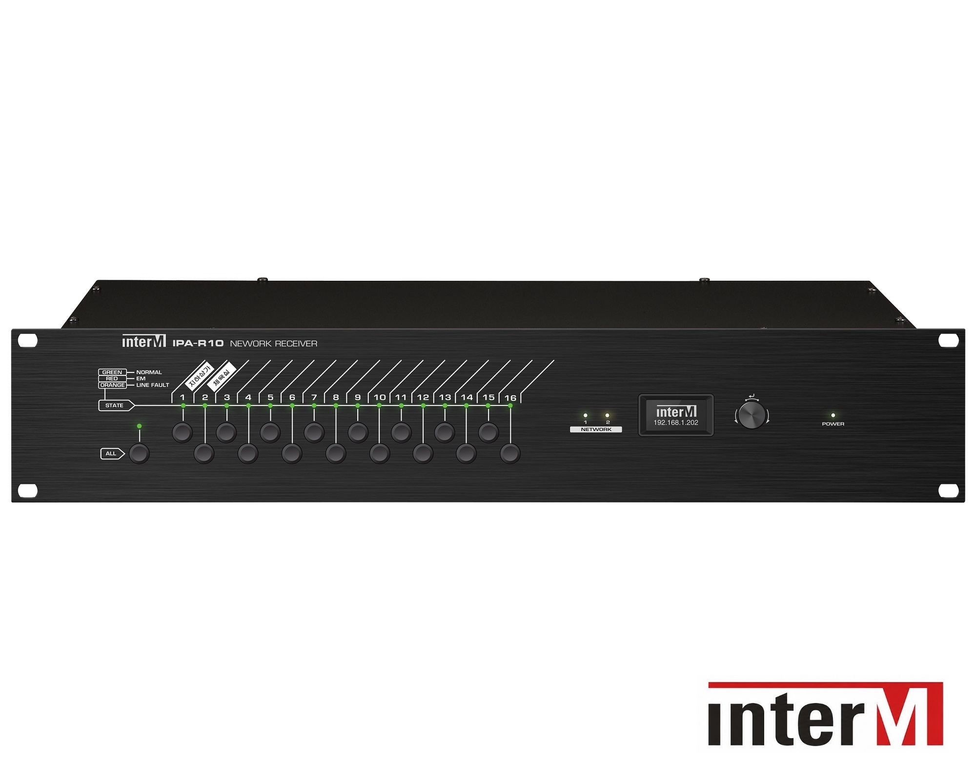 BỘ NHẬN TÍN HIỆU QUA MẠNG IPA-R10
