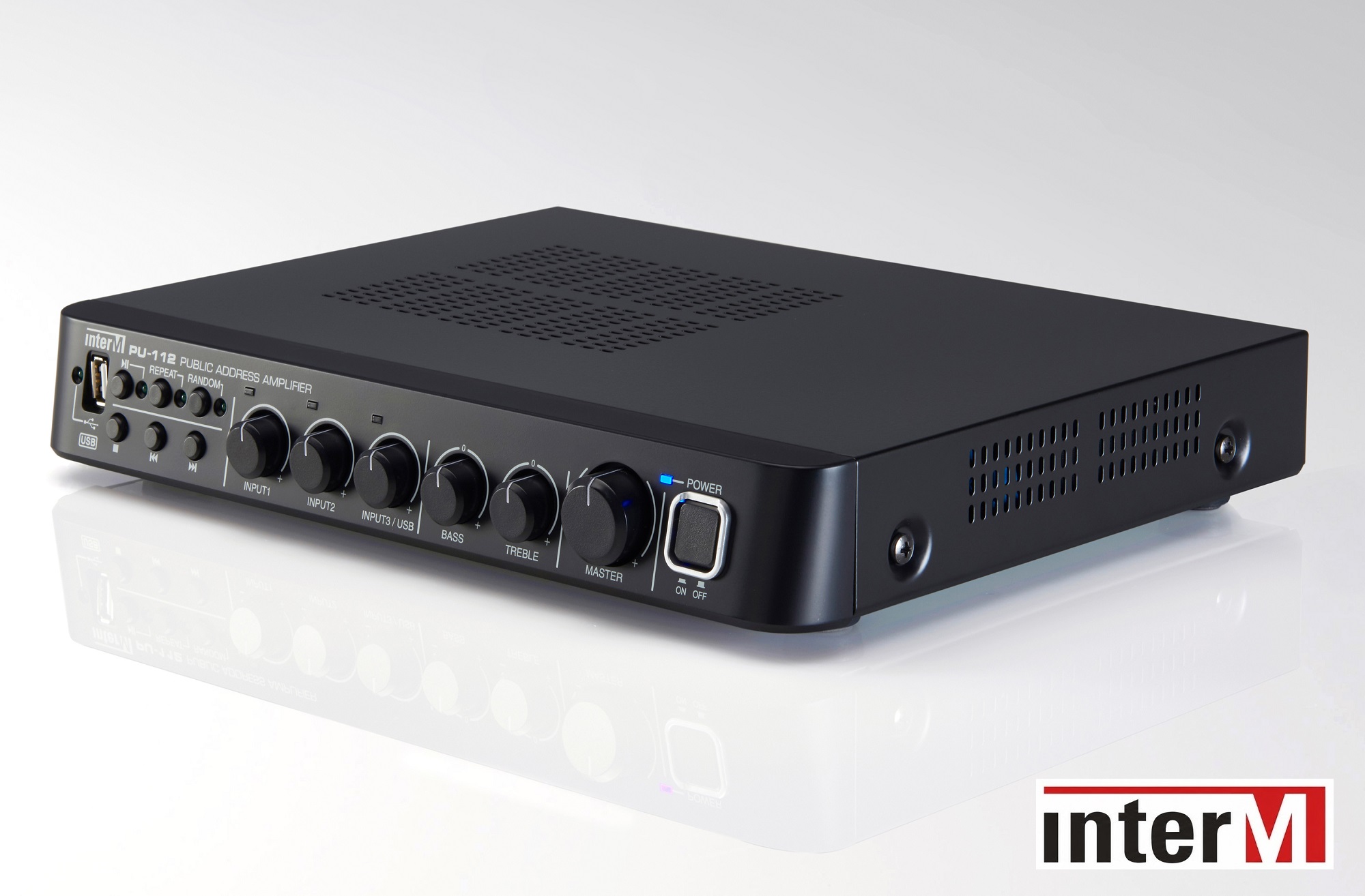 Mixing Ampifier - Amply kèm bộ trộn 120W, trình phát USB PU-112