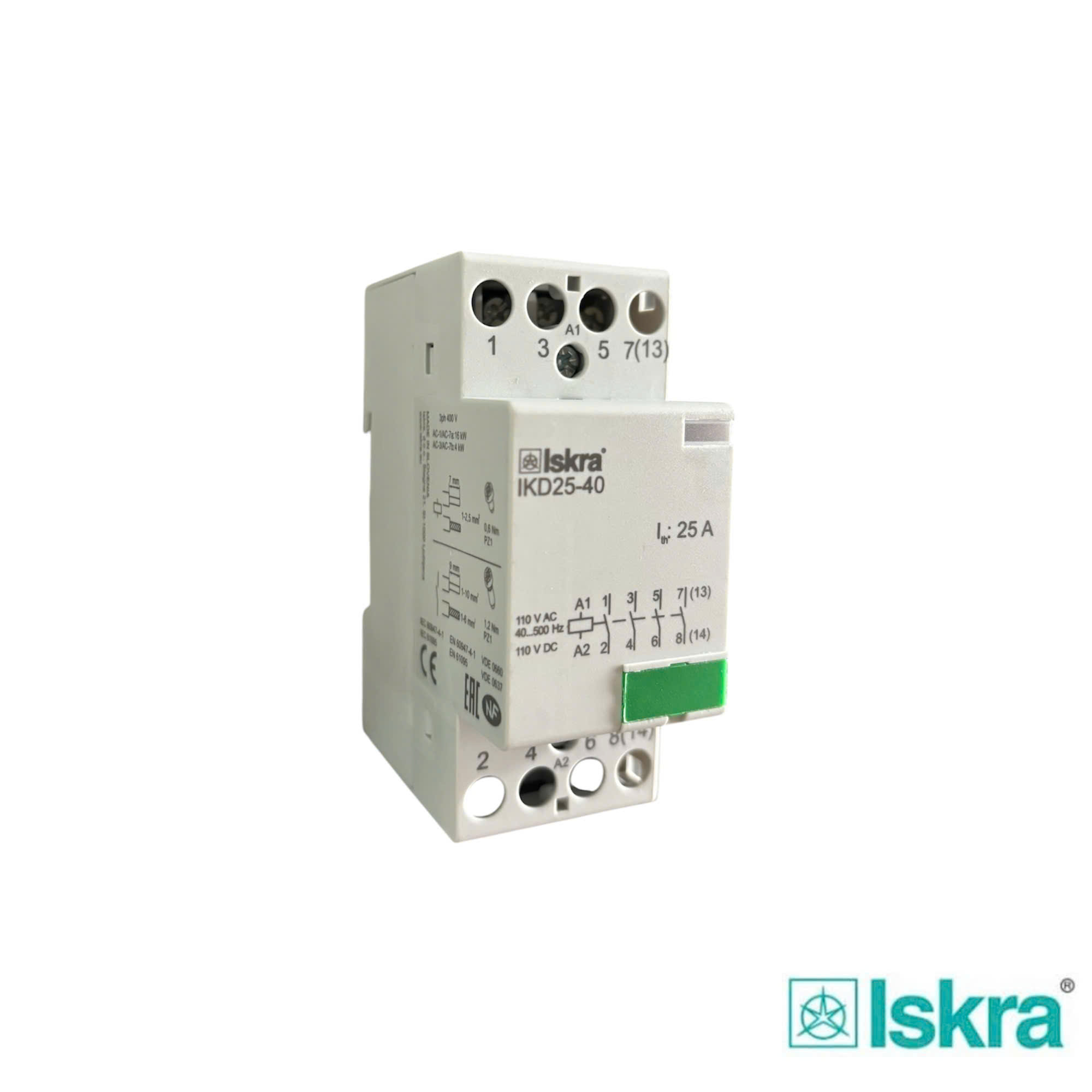 Contactor êm IKD25-40 24VAC/DC