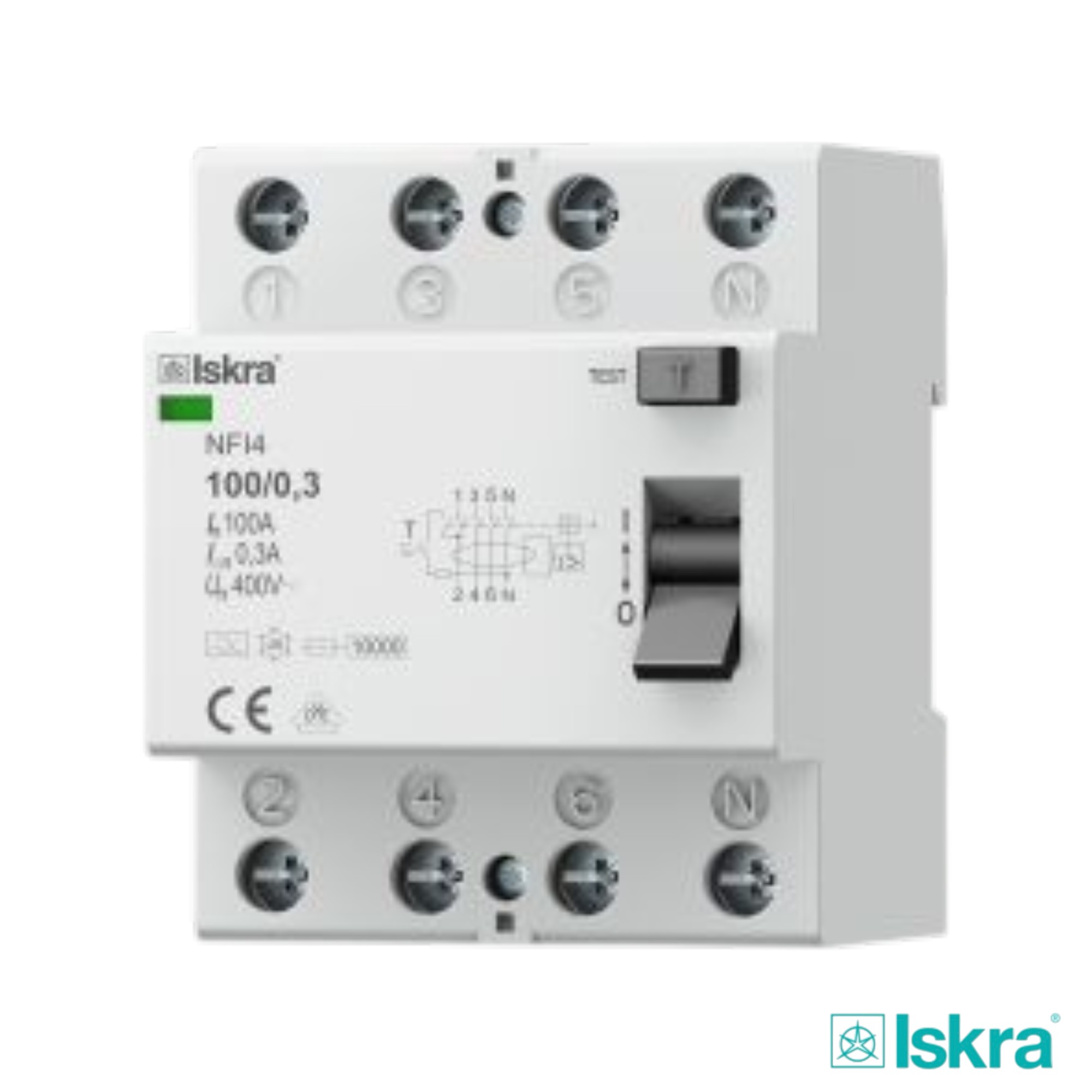 RCCB NFI4 100/0,3