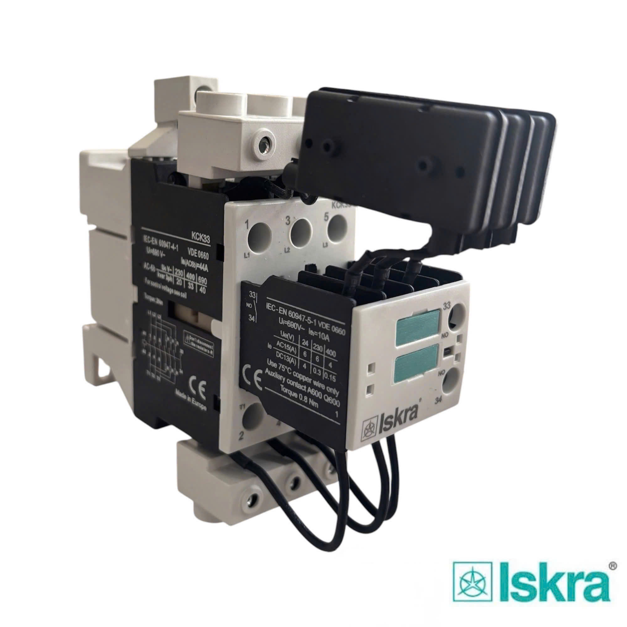 Contactor tụ bù KCK33-10 230V 50/60Hz