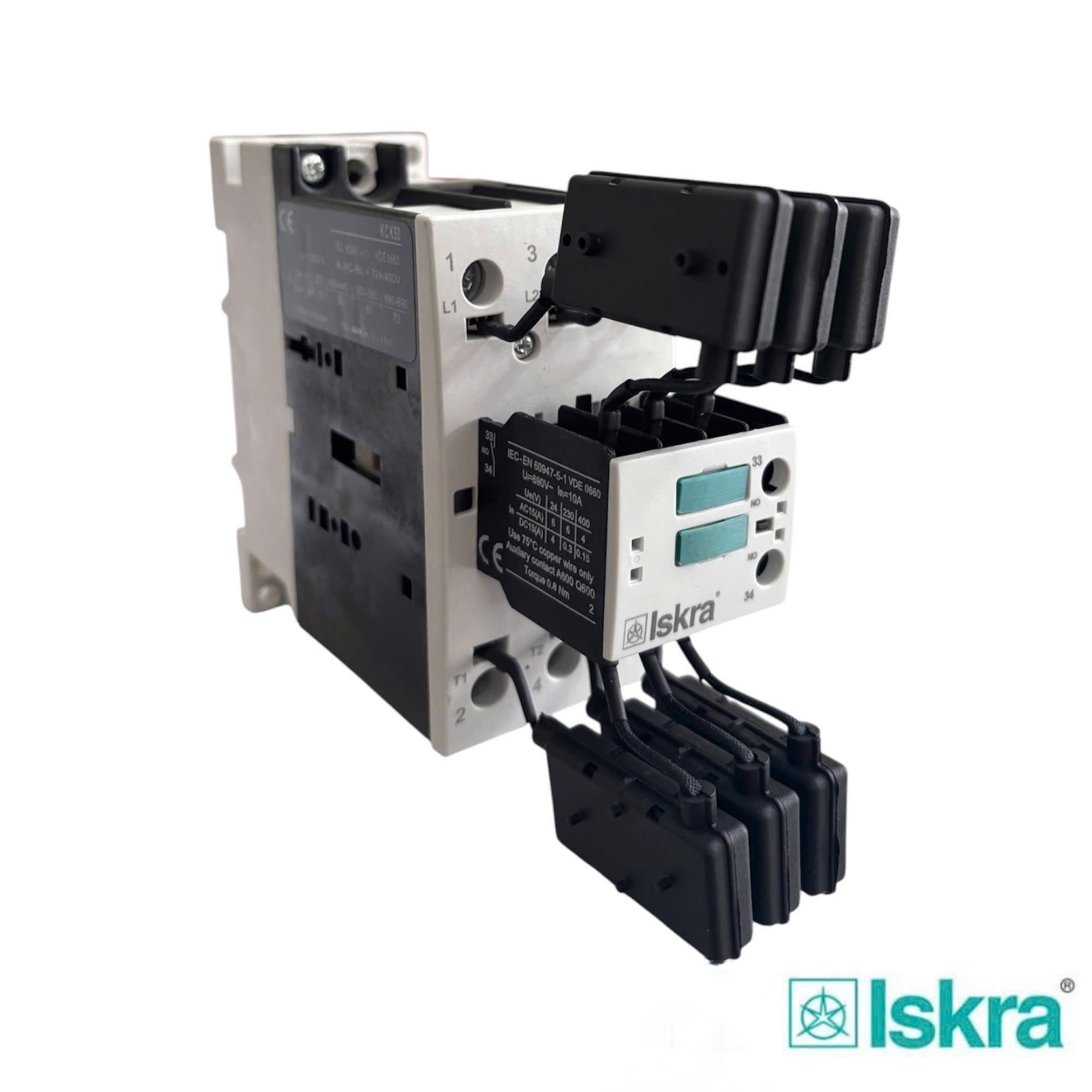 Contactor tụ bù KCK50-10 230V 50/60Hz