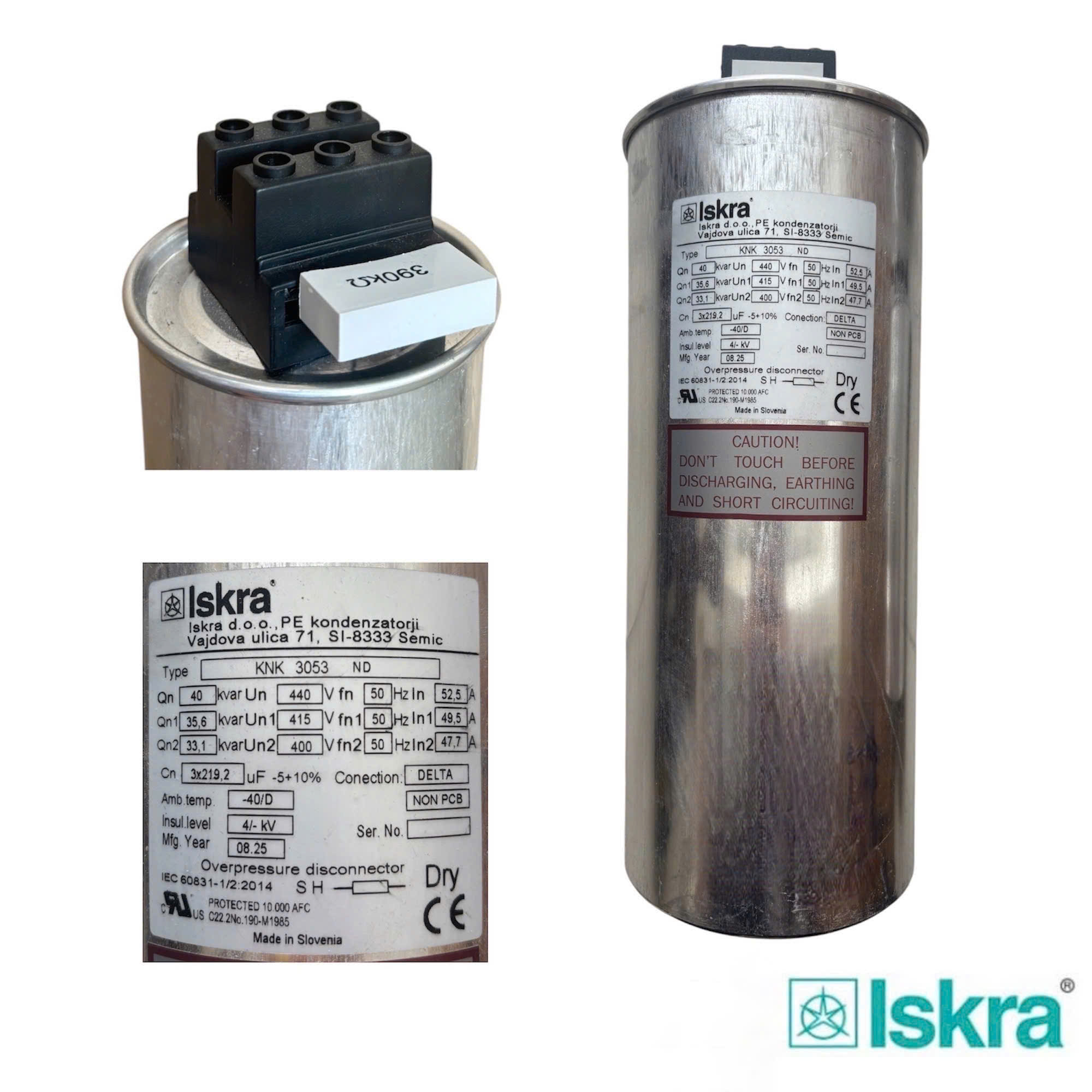 Tụ bù KNK3053 40KVAR 440V 50Hz