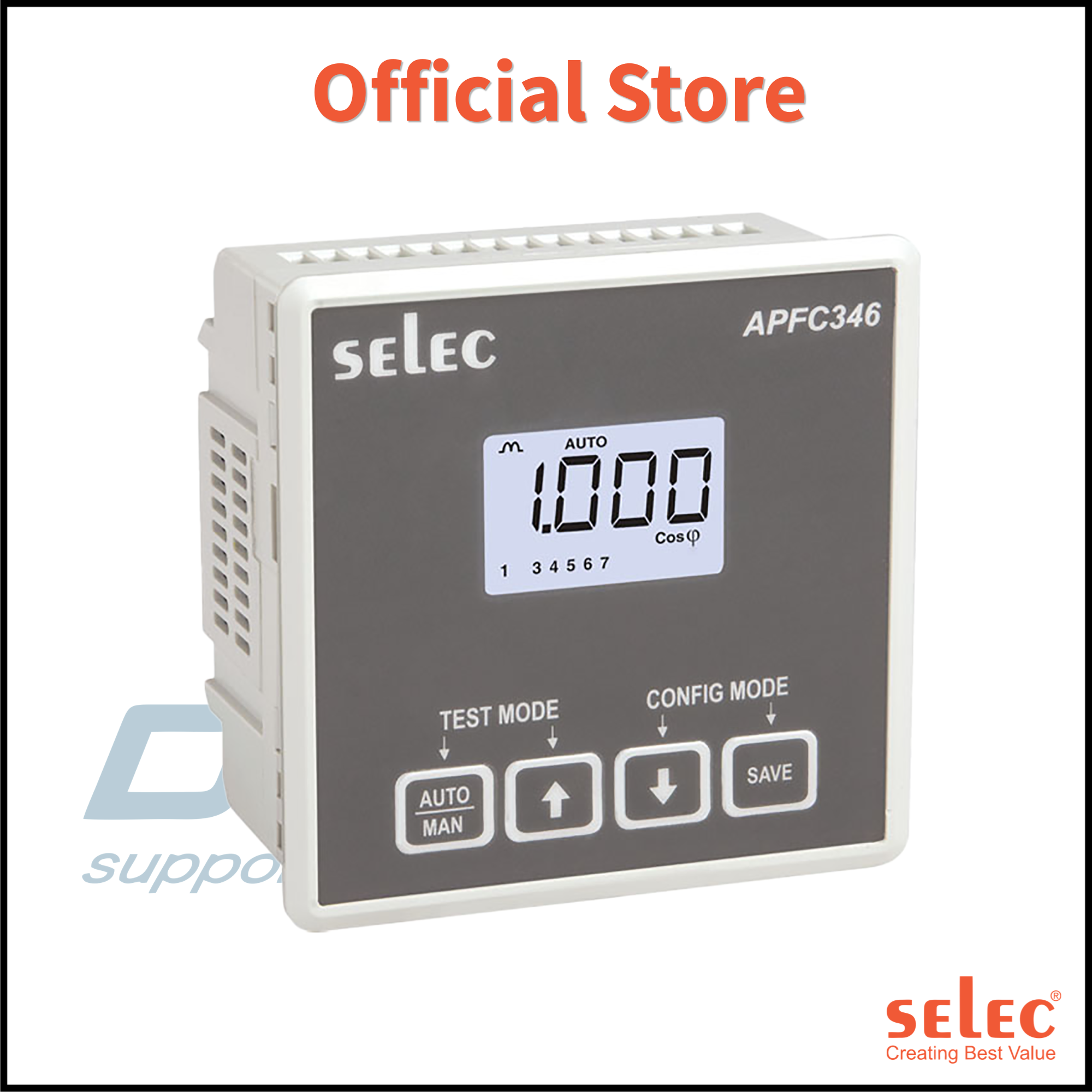 Bộ điều khiển tụ bù APFC346 8 cấp