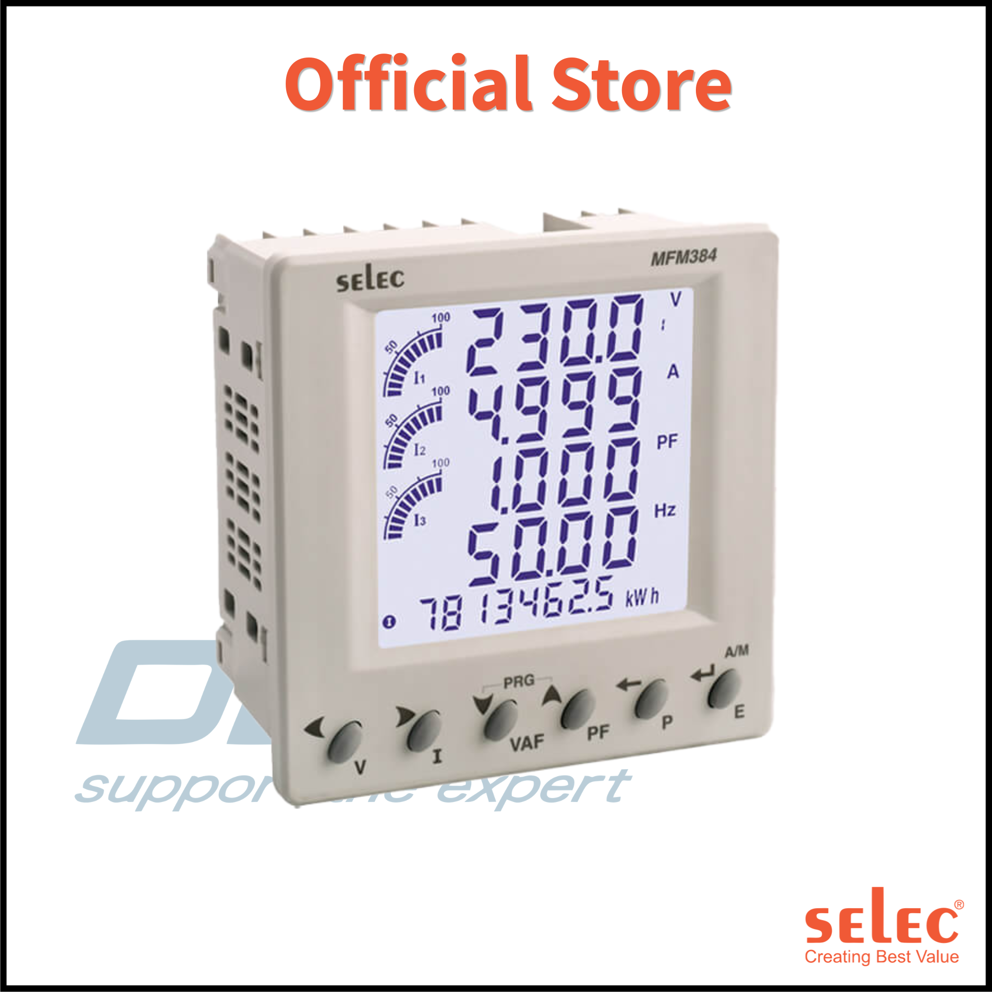 Đồng hồ đo đa năng MFM384-C