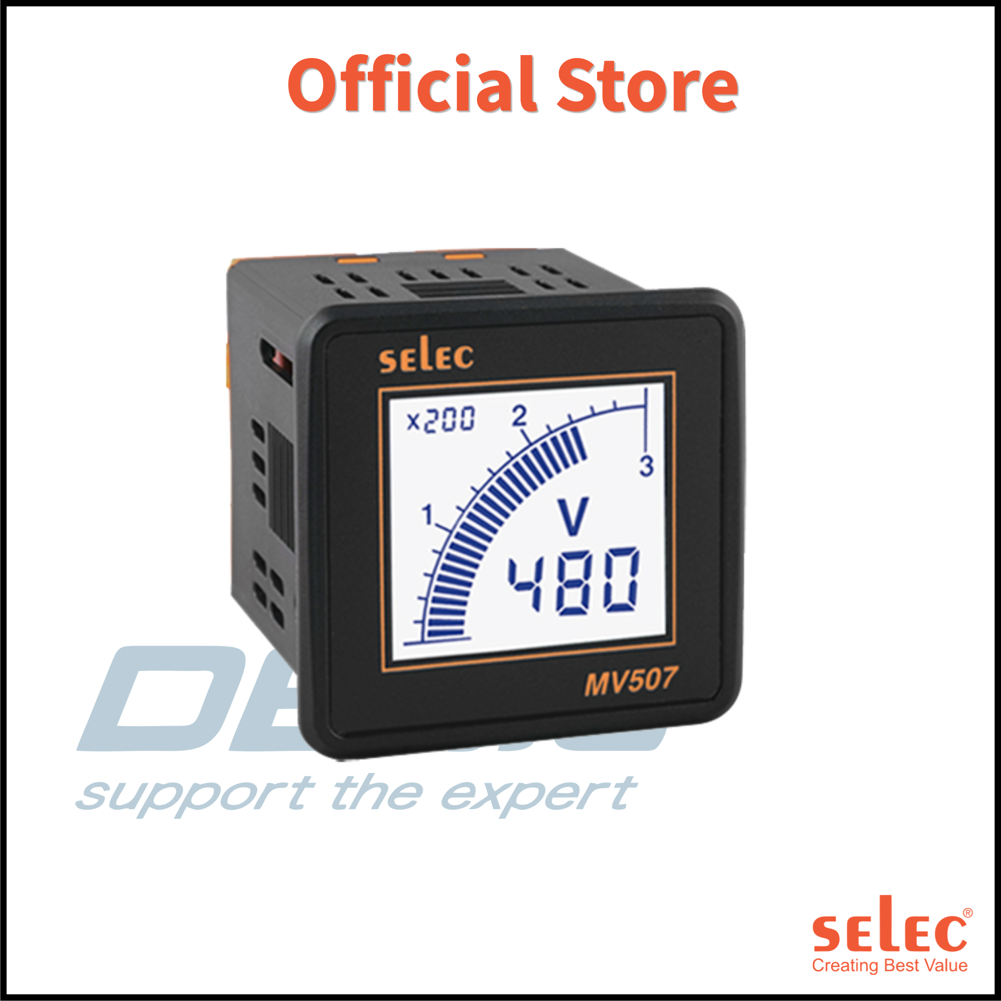 Đồng hồ đo điện áp MV507