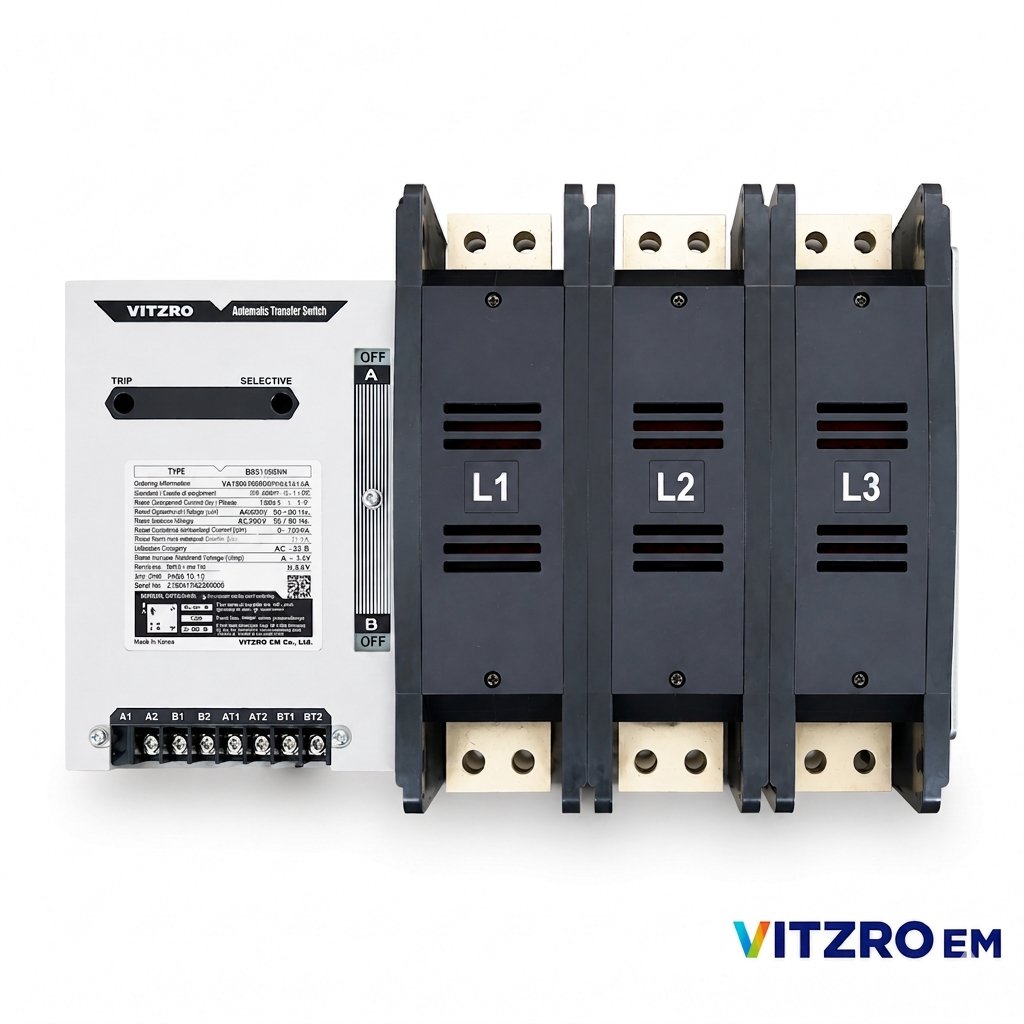 Bộ chuyển nguồn tự động ATS 3 Pha 1000A