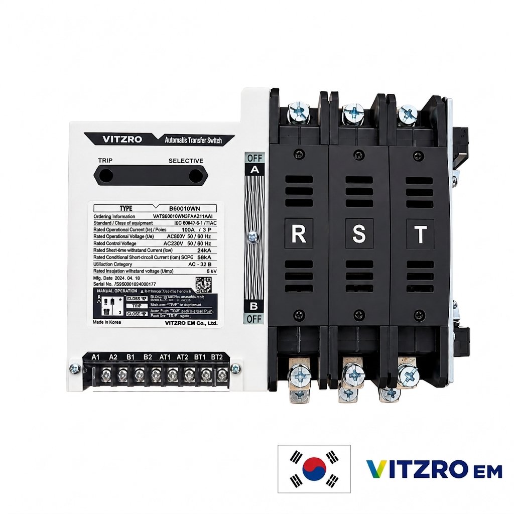 Bộ chuyển nguồn tự động ATS 3 Pha 200A